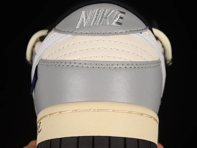 All Categories Nk SB Dunk Series Nk SB Dunk Low Low-top sneakers Nk Dunk Low Astronaut Gray and white industrial style distressed deconstructed straps dip-dyed casual sneakers DJ6188-002